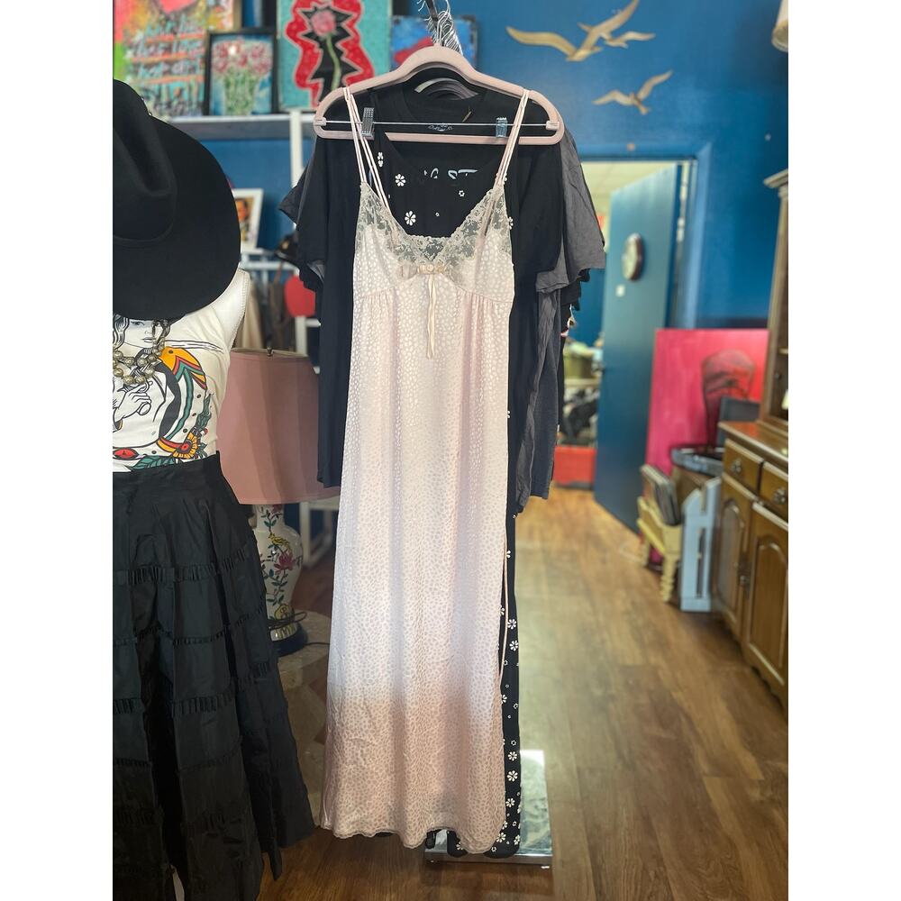 Pink Christian Dior Lingerie Gown